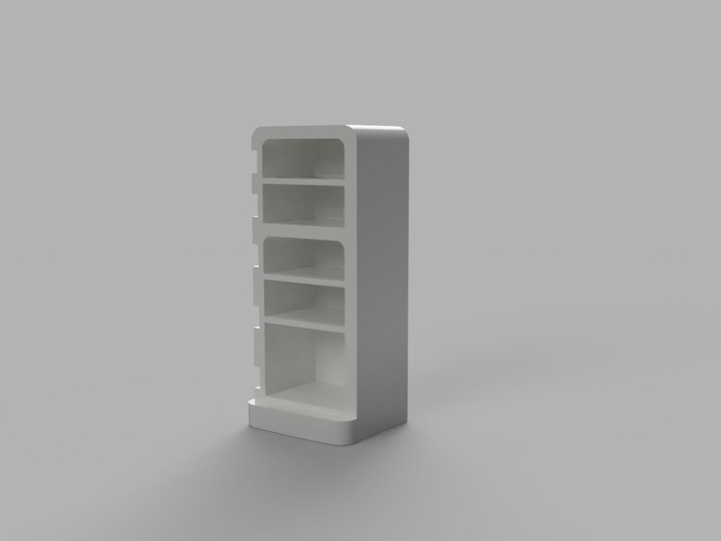 Fridge SMEG 3D print model_6