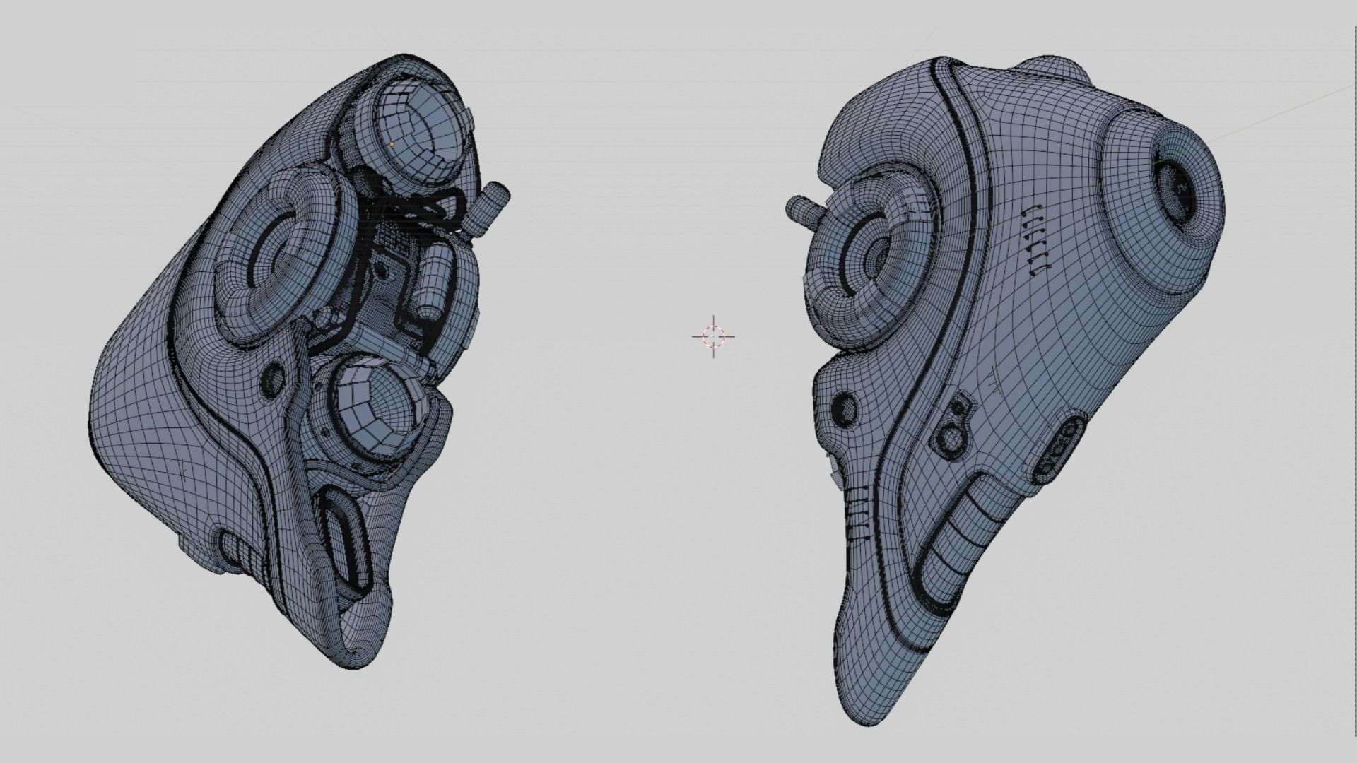 SHIP F15 underwater or submarine 3D model_6