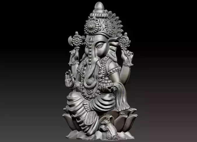 Ganesh statue for 3d print