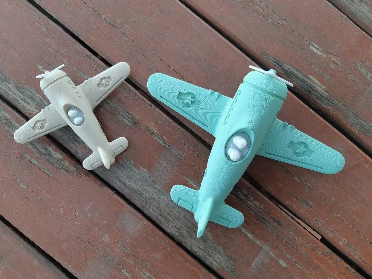 Classic War Plane for 3D printing 3D print model