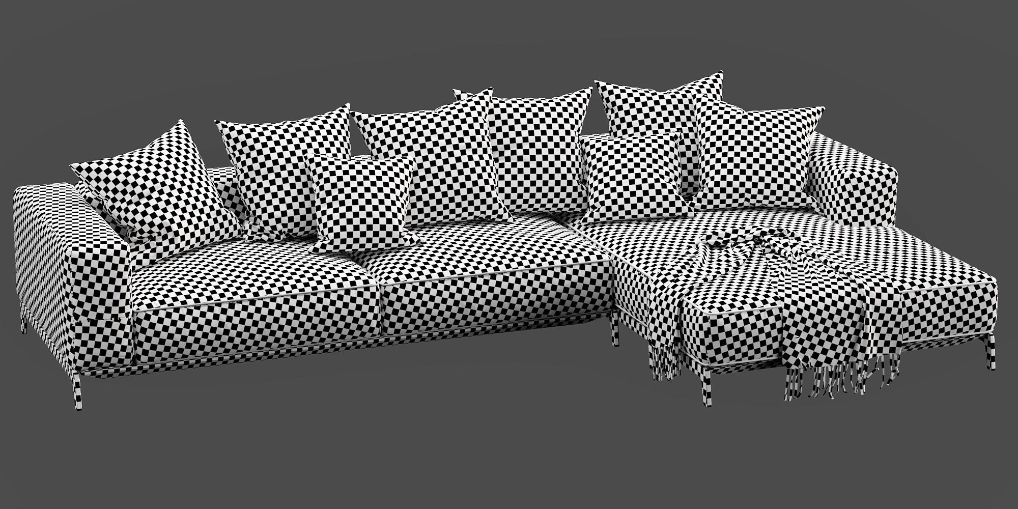 Flexform Ettore Chaise Lounge 3D model_5