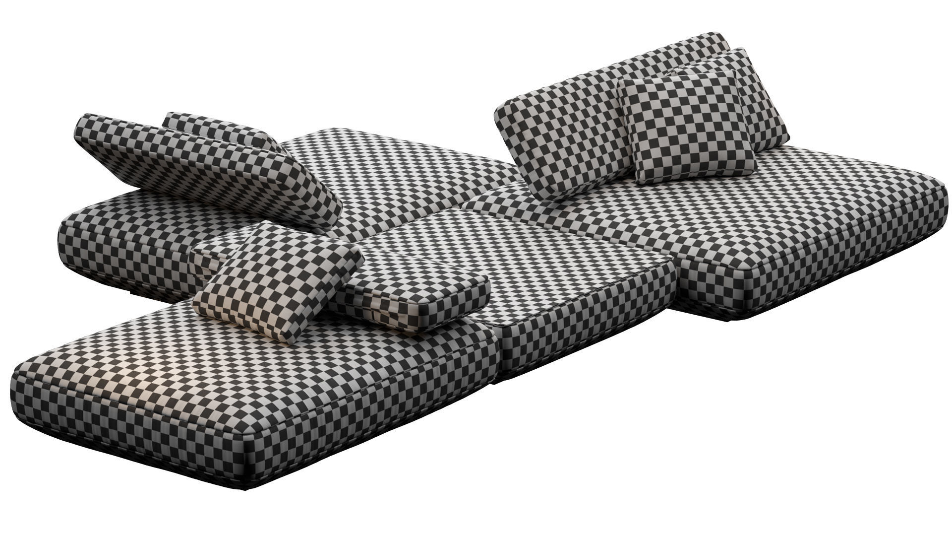 AGIO SOFA Paola Lenti 3D model_8