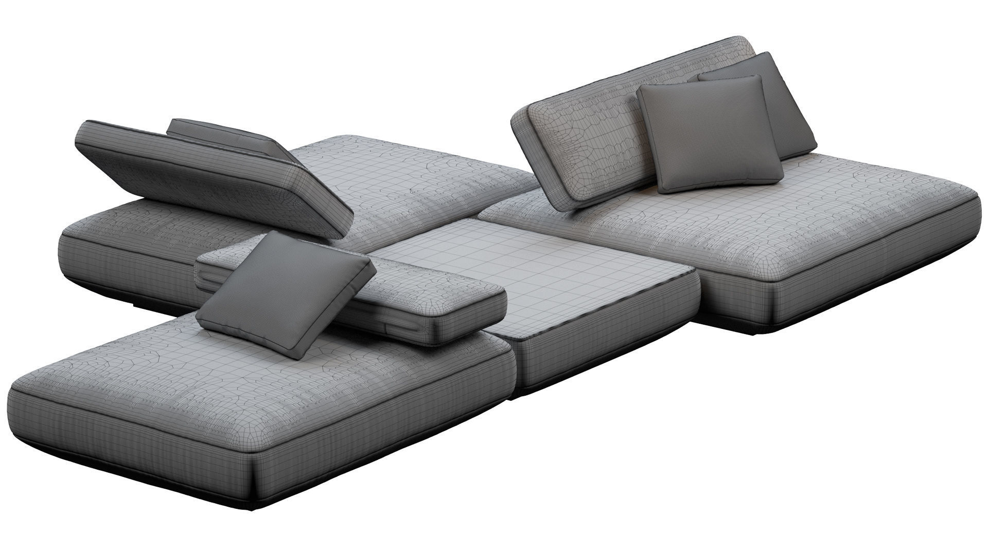 AGIO SOFA Paola Lenti 3D model_6