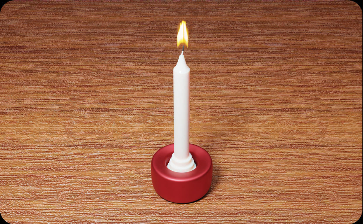 Candle Holder Design stl file for 3d printing  3D print model_13