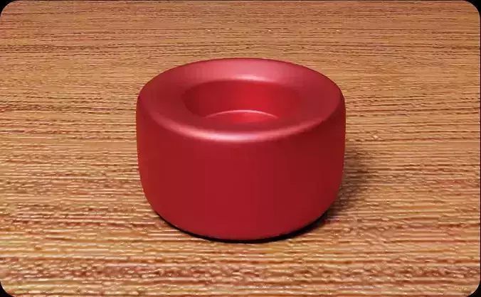 Candle Holder Design stl file for 3d printing 