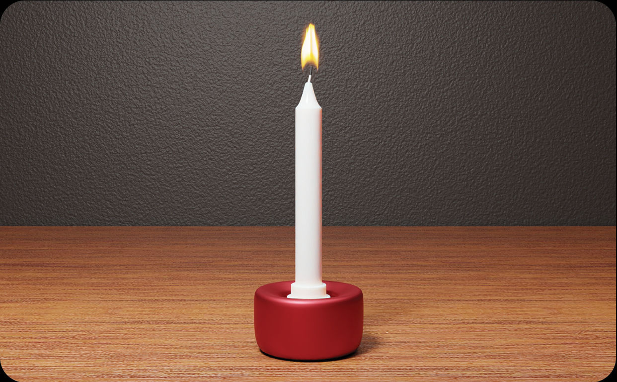 Candle Holder Design stl file for 3d printing  3D print model_7