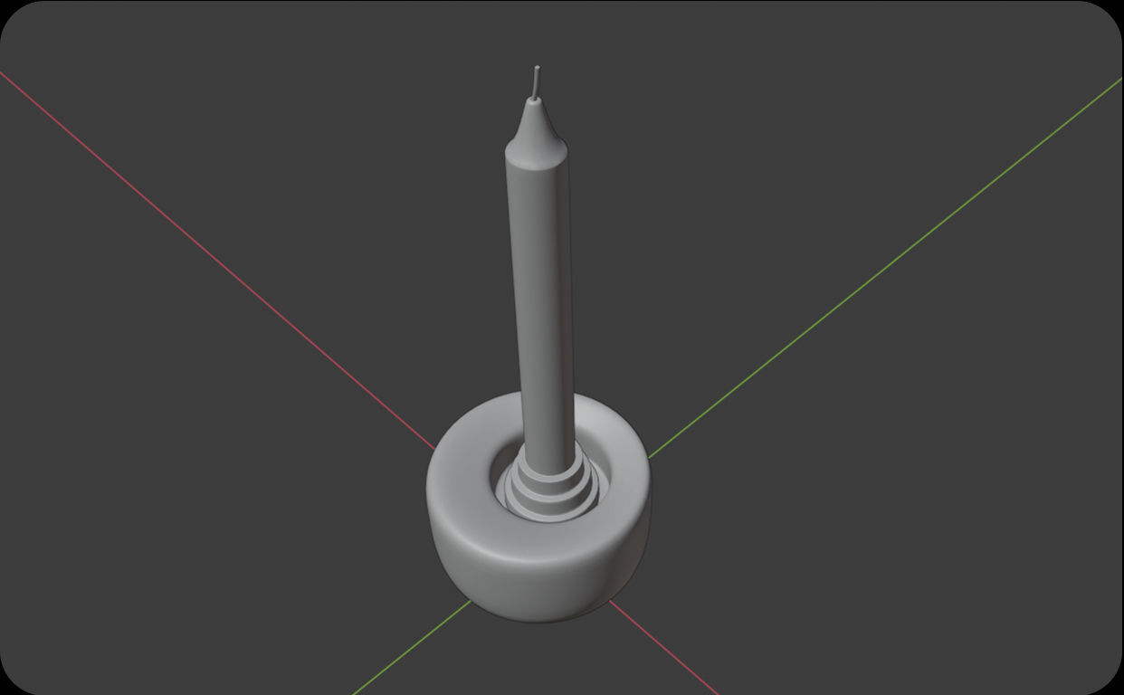 Candle Holder Design stl file for 3d printing  3D print model_3