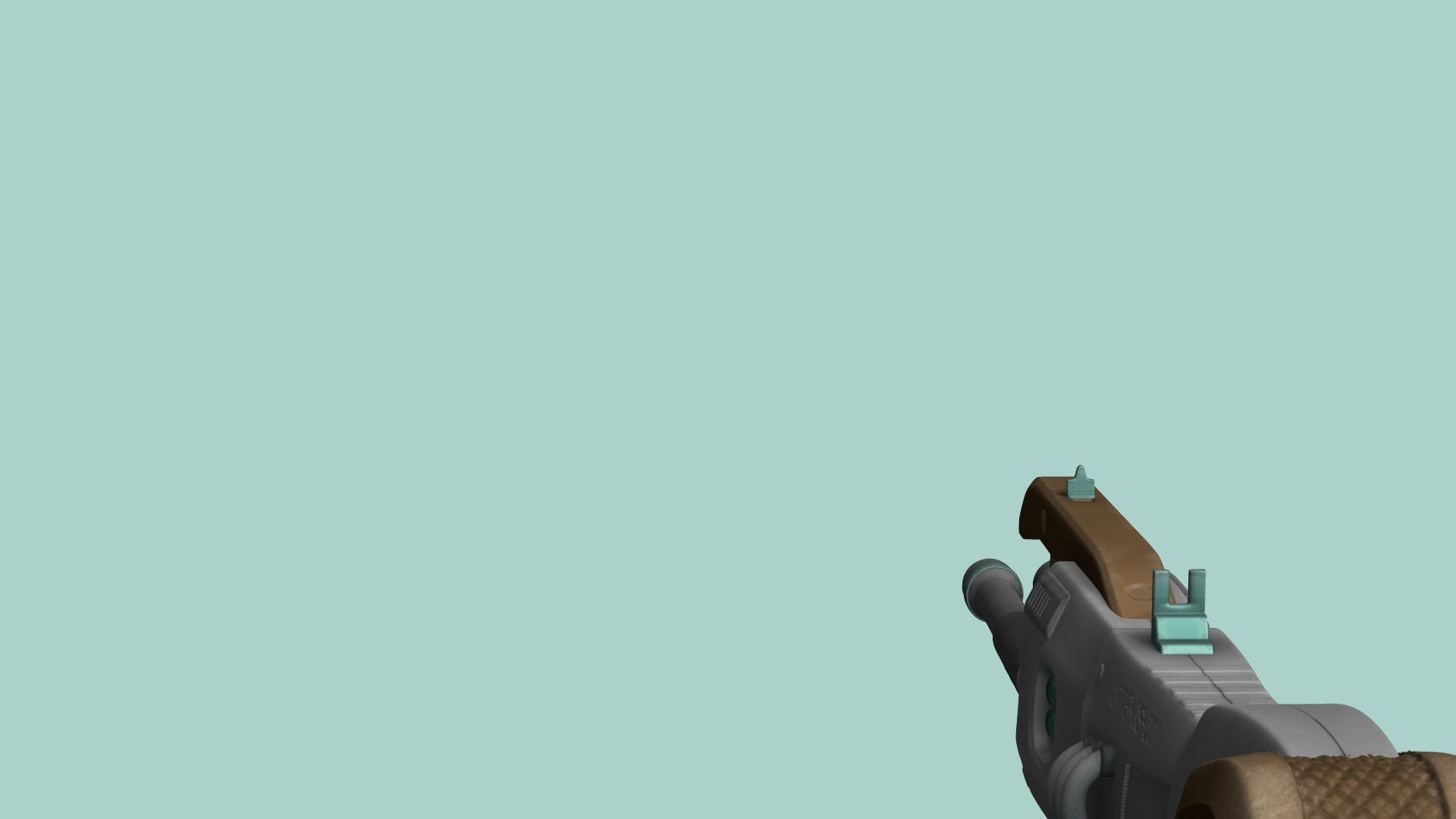 Sci-Fi Gun - Artemis 001 - Futuristic Weapon Low-poly 3D model_9