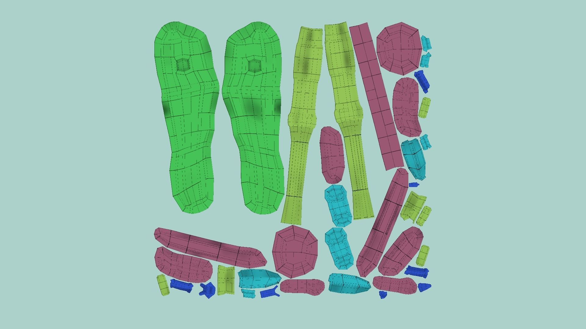 Sci-Fi Gun - Artemis 001 - Futuristic Weapon Low-poly 3D model_17