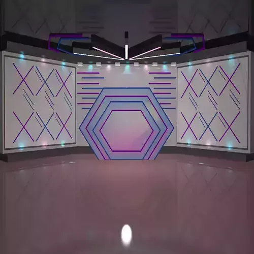 Vray virtual set for tv