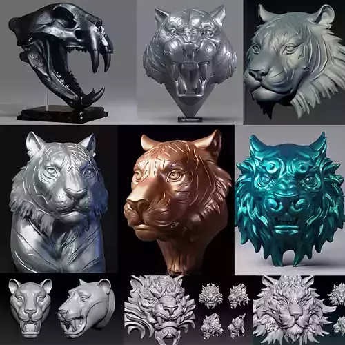 Tiger Head COLLECTION 