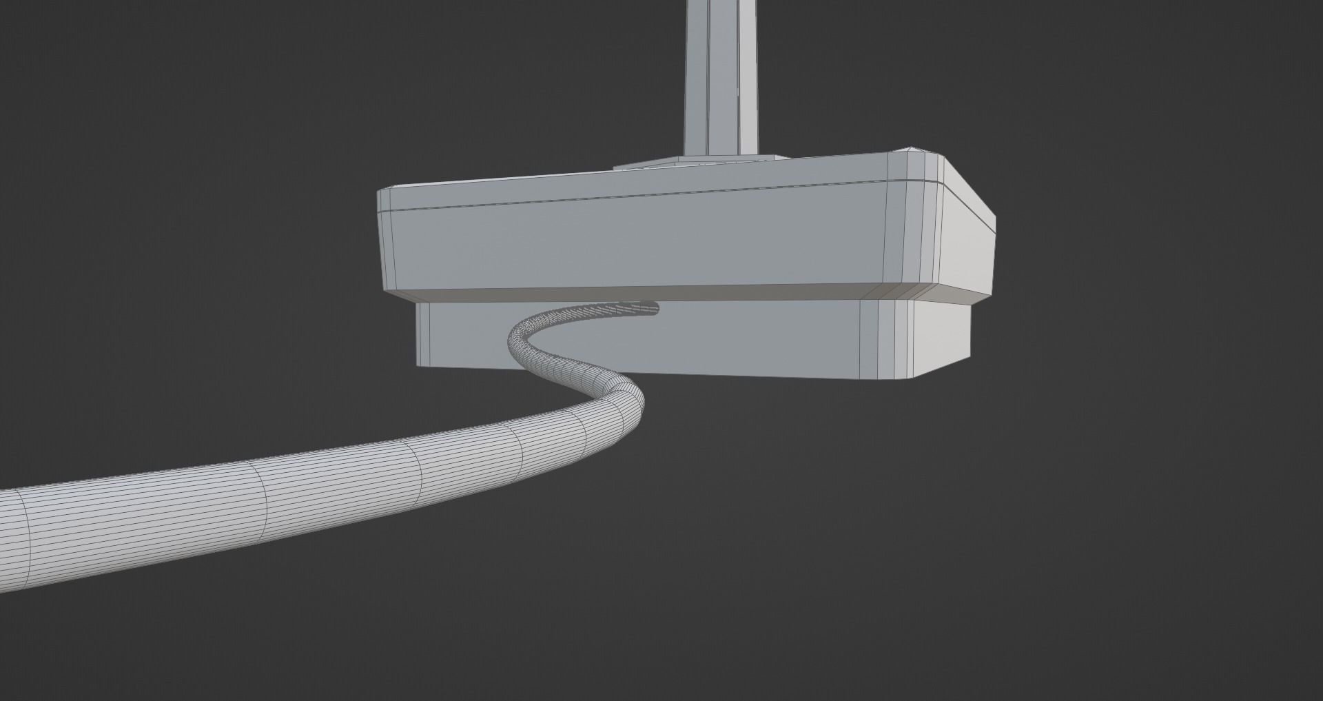 Arcade Joystick classic  Low-poly 3D model_11