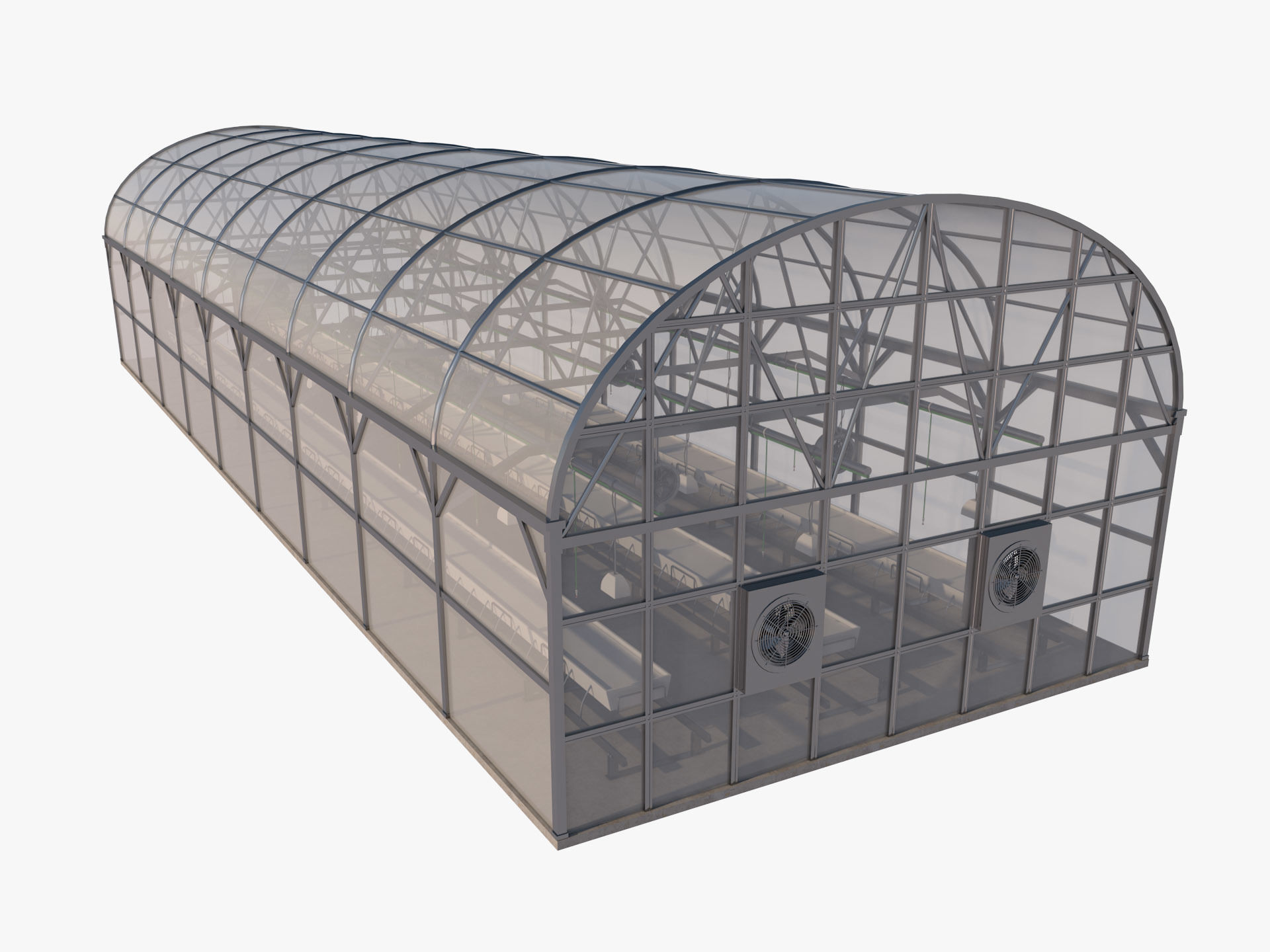 Greenhouse 3D model_1