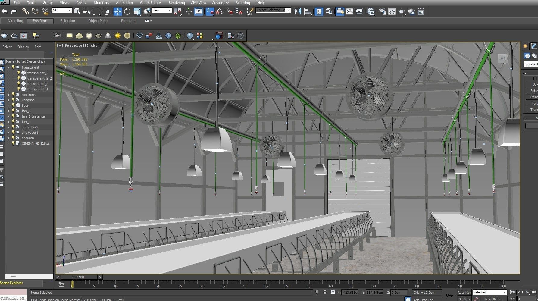 Greenhouse 3D model_18
