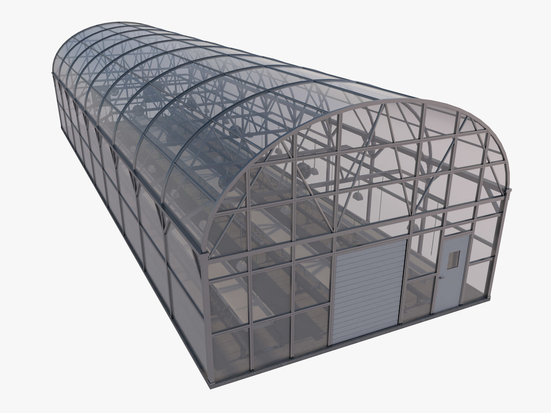 Greenhouse 3D model_5