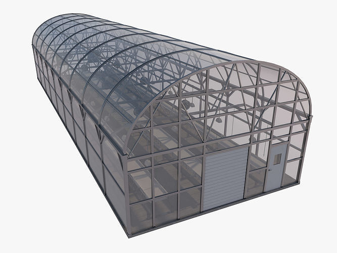 Greenhouse 3D model 6