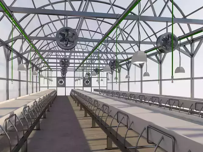 Greenhouse 3D model