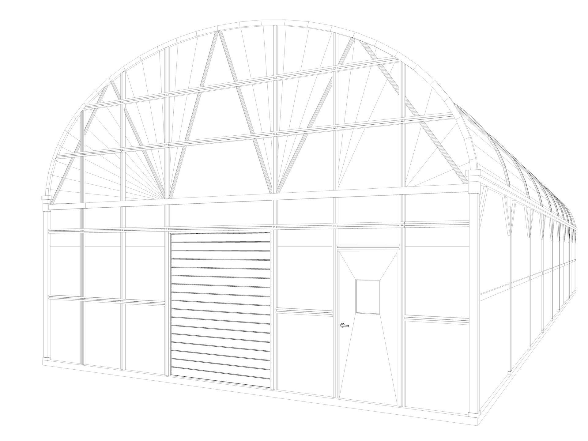 Greenhouse 3D model_15