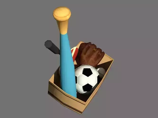 Sport equipment box