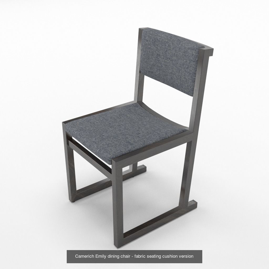 Camerich Emily - Set of contemporary chairs PBR 3D Model Collection_3