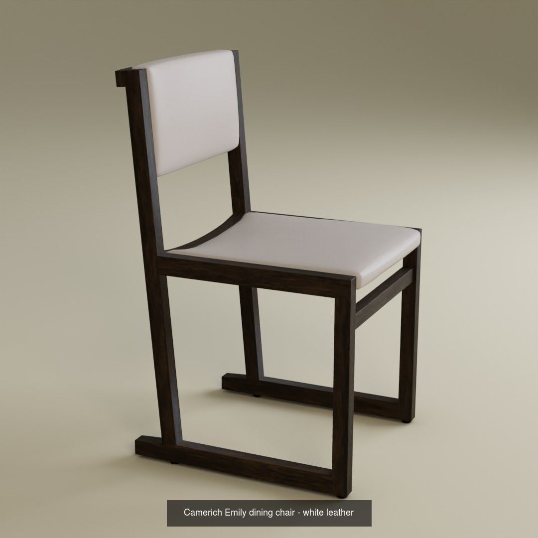Camerich Emily - Set of contemporary chairs PBR 3D Model Collection_5