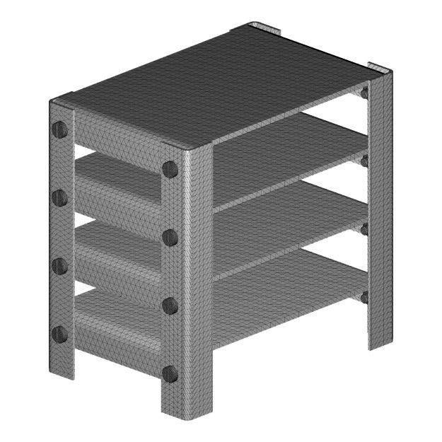 Multi Purpose Storage Rack 3D print model_3
