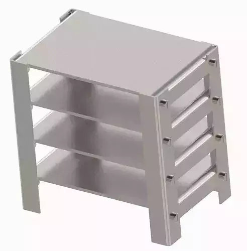 Multi Purpose Storage Rack 3D print model