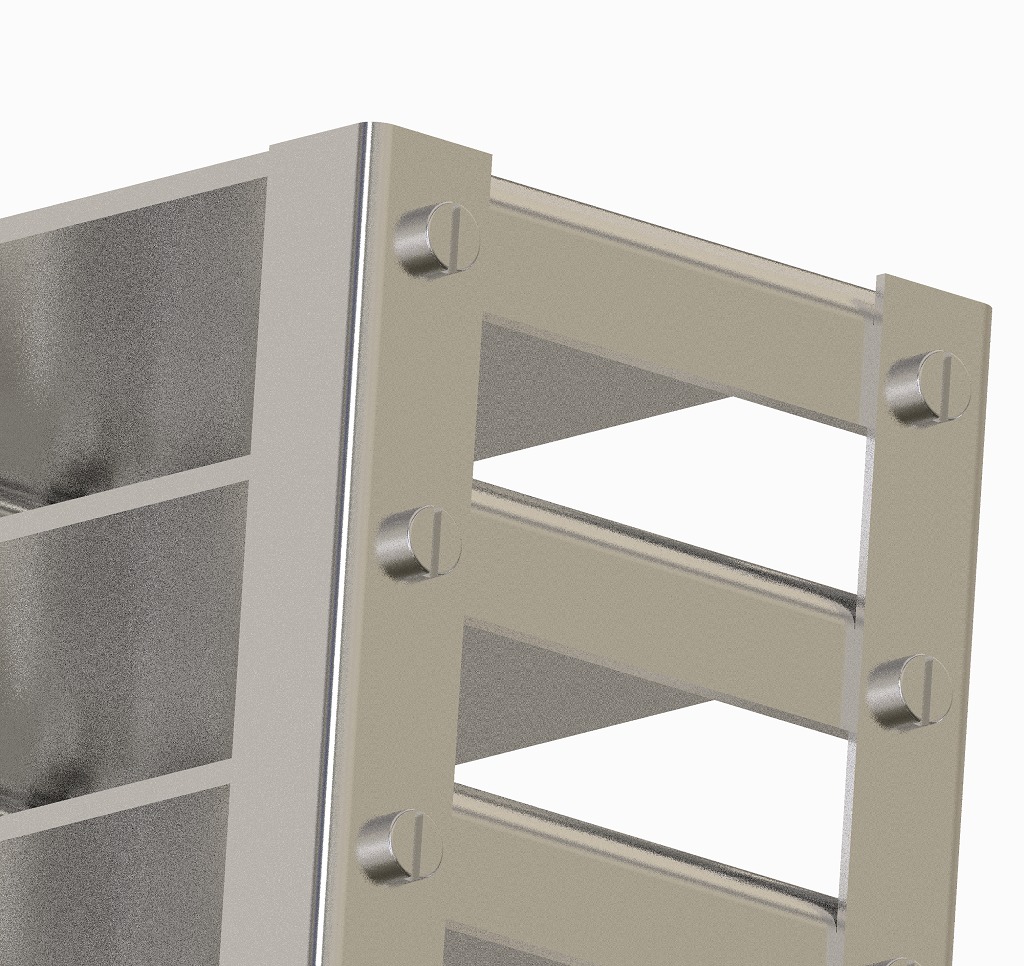 Multi Purpose Storage Rack 3D print model_2