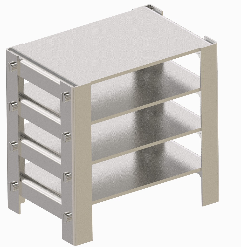 Multi Purpose Storage Rack 3D print model_1