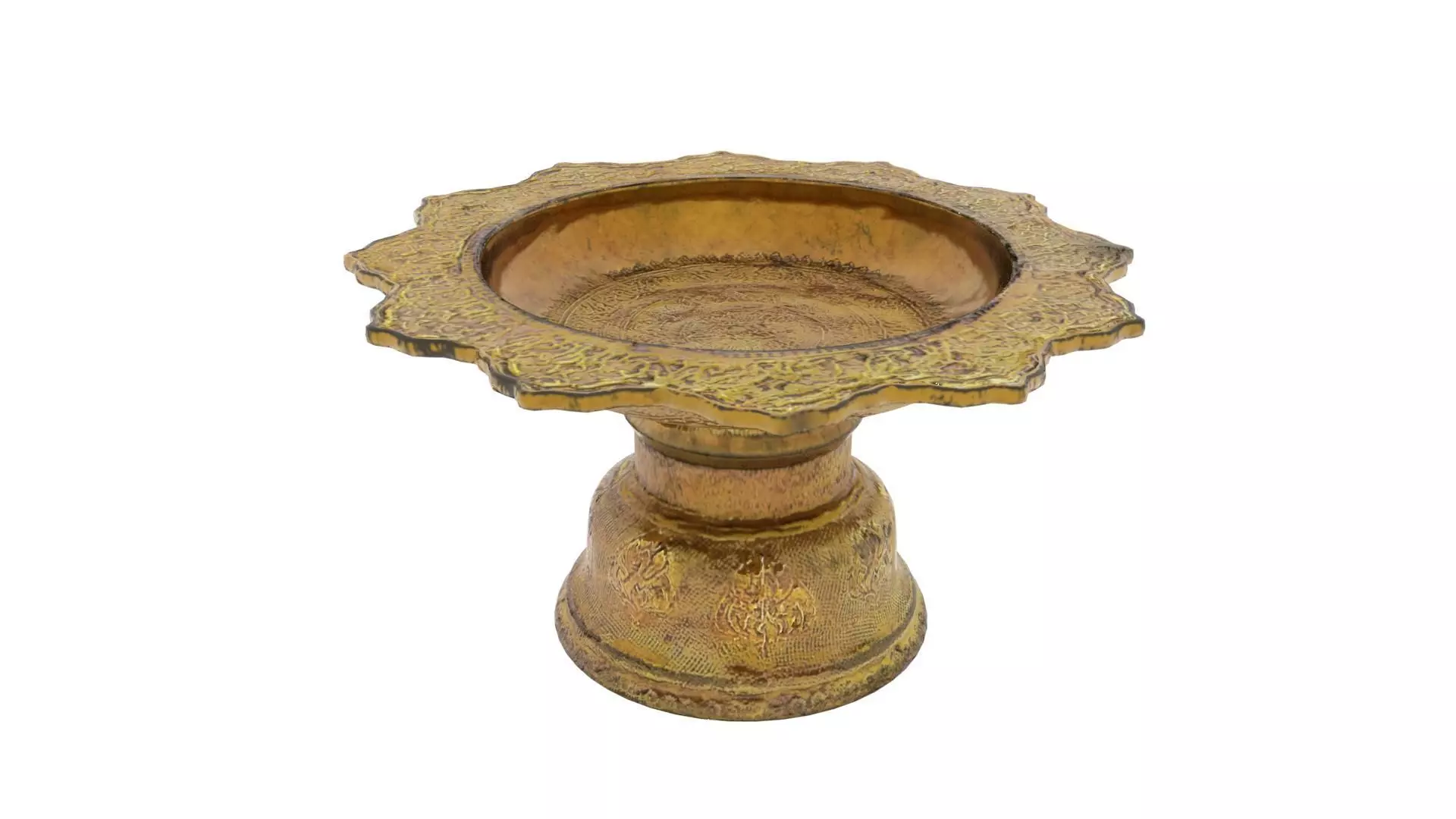 Phan - Thai Pedestal tray  3D model_0