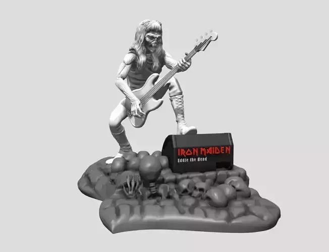 EDDIE IRON MAIDEN - 3D PRINTING