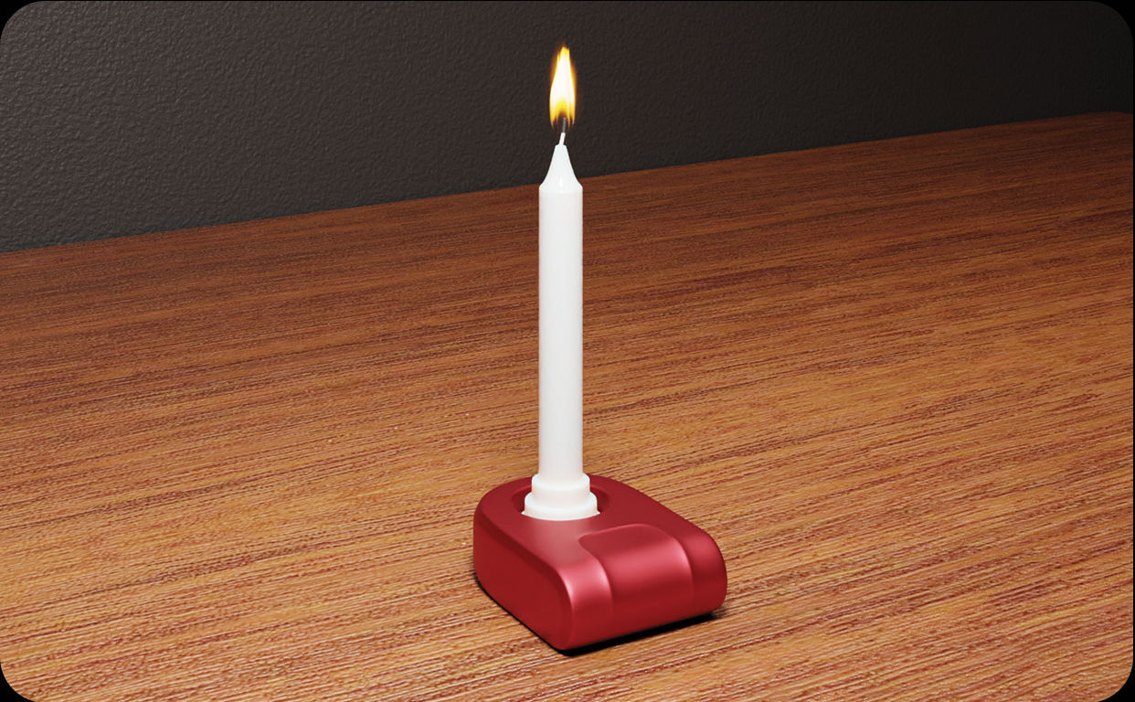 Candle Holder Design stl file for 3d printing 3D print model_1