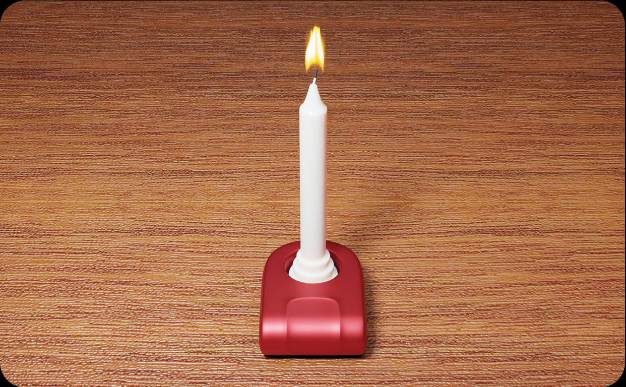 Candle Holder Design stl file for 3d printing 3D print model_7