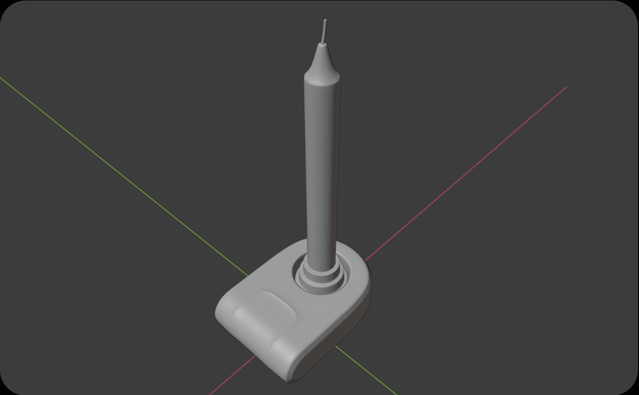 Candle Holder Design stl file for 3d printing 3D print model_2