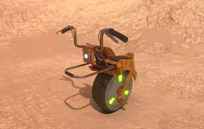 Cyberpunk Motorcycle