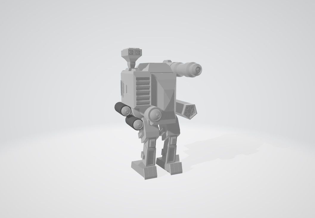 Blender Robot Introduction 3D model_3