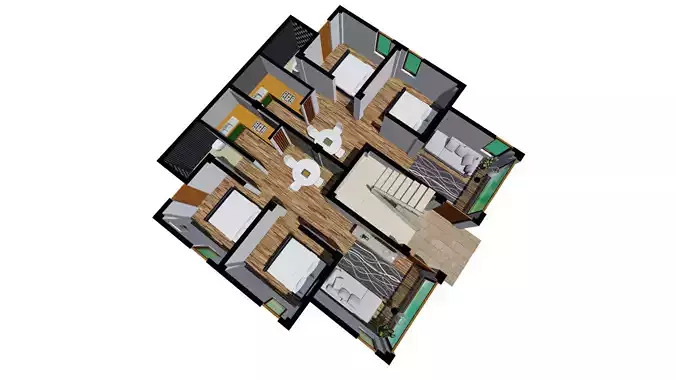 Interior 3d RESIDENTIAL