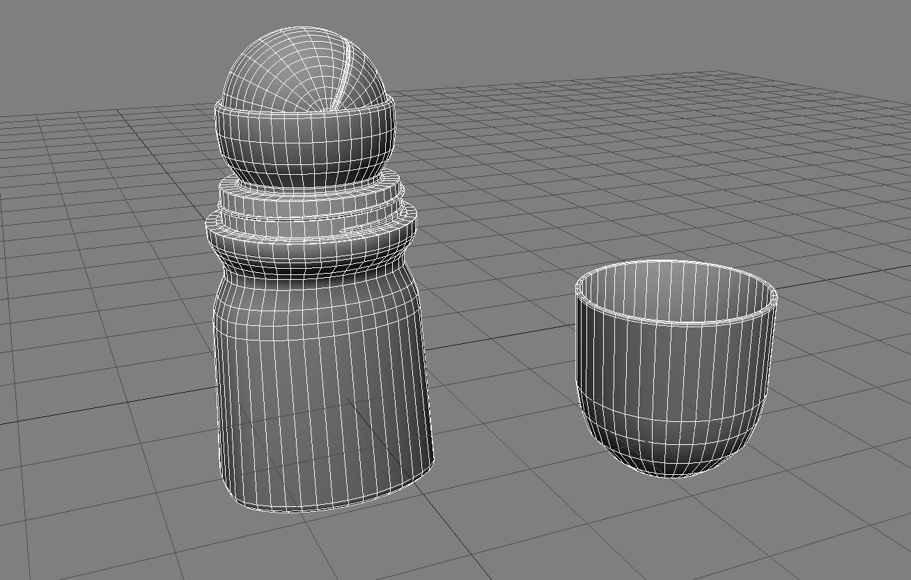 Roll-On Deodorant 3D Model Low-poly 3D model_10