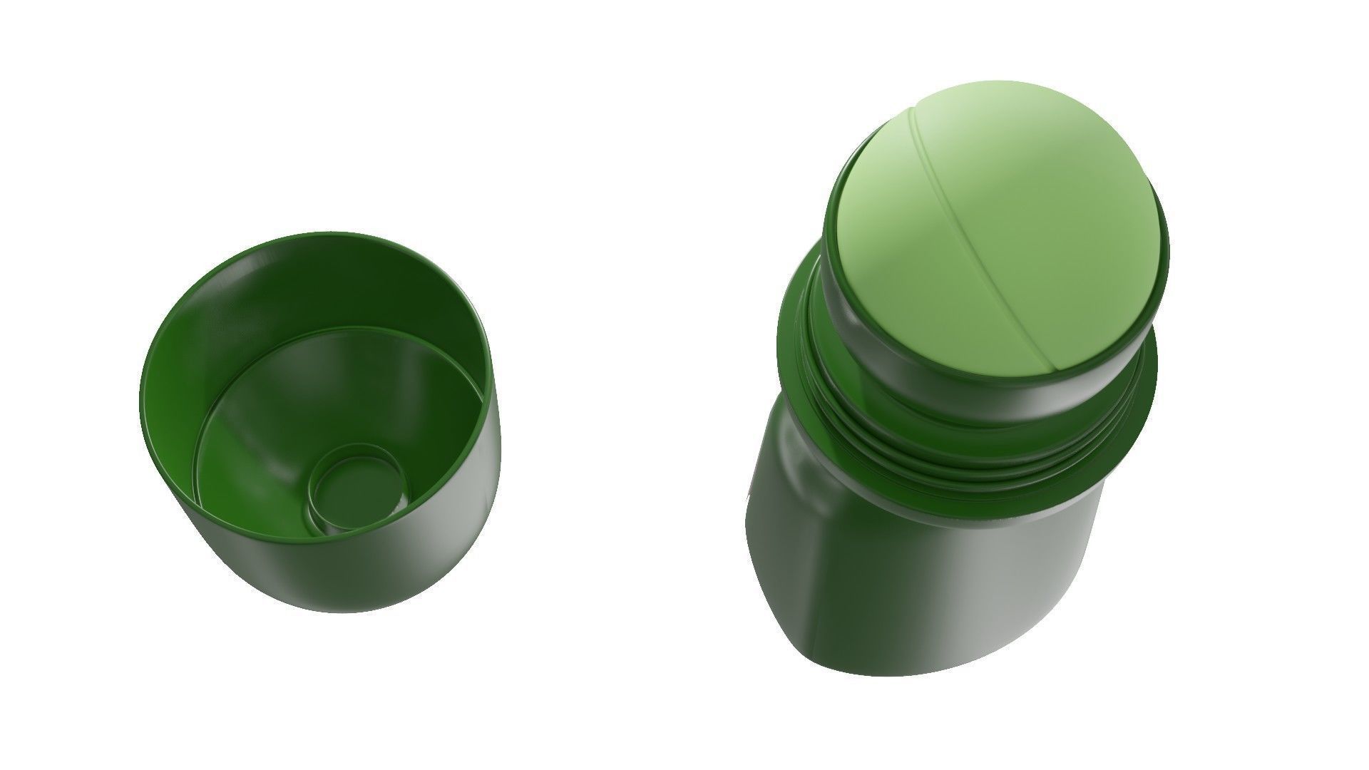 Roll-On Deodorant 3D Model Low-poly 3D model_5