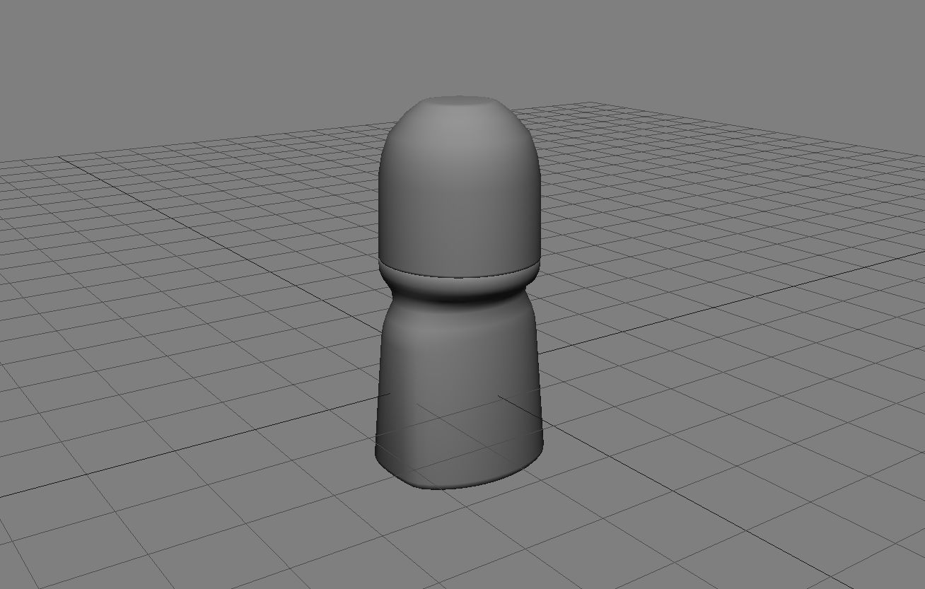 Roll-On Deodorant 3D Model Low-poly 3D model_8