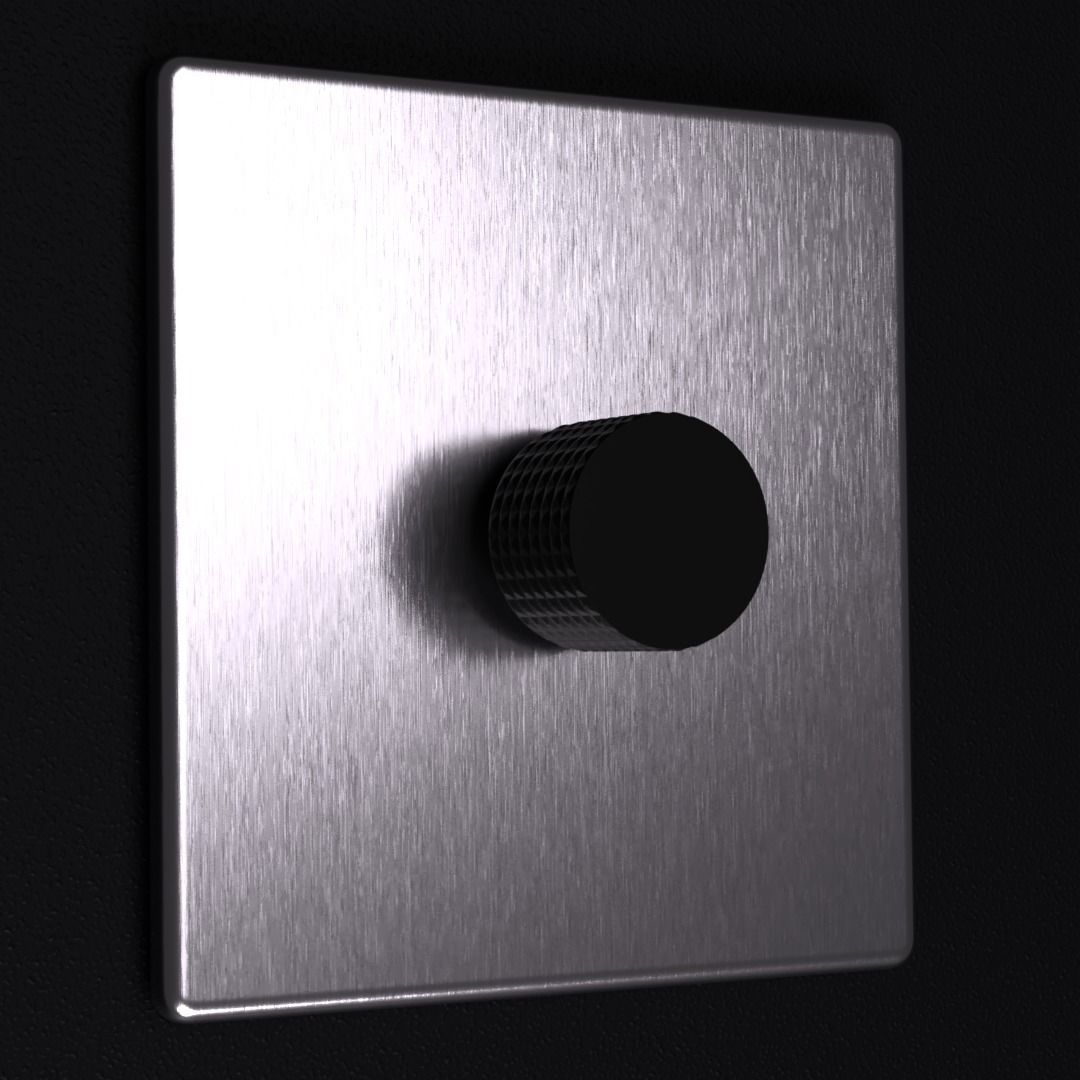 D and R Electrical Sockets or Outlets and Switches 3D model_4