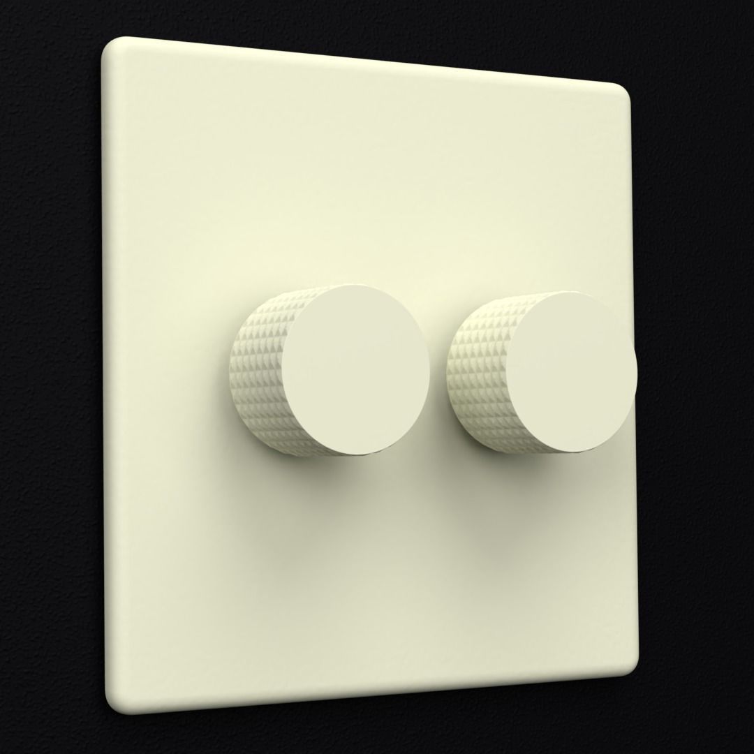 D and R Electrical Sockets or Outlets and Switches 3D model_2