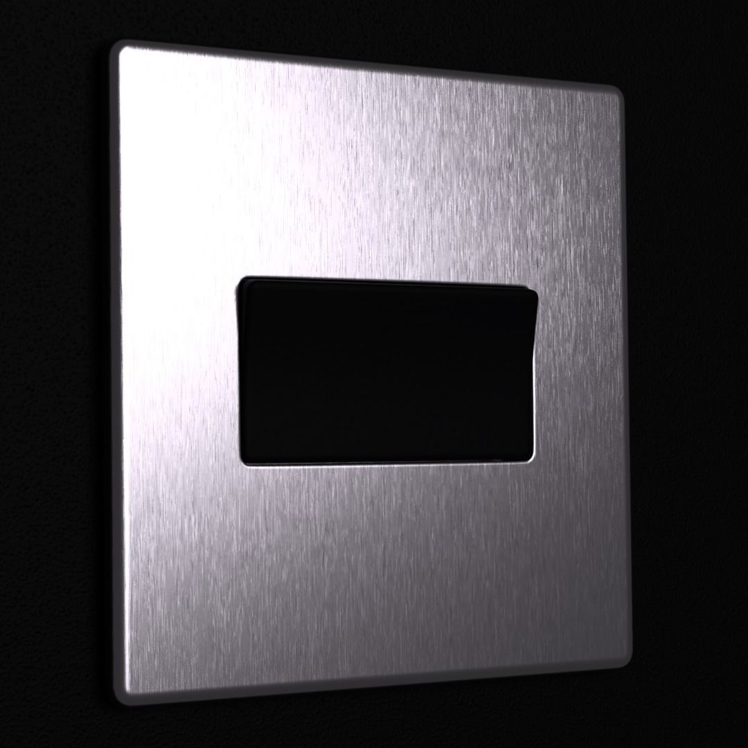 D and R Electrical Sockets or Outlets and Switches 3D model_20