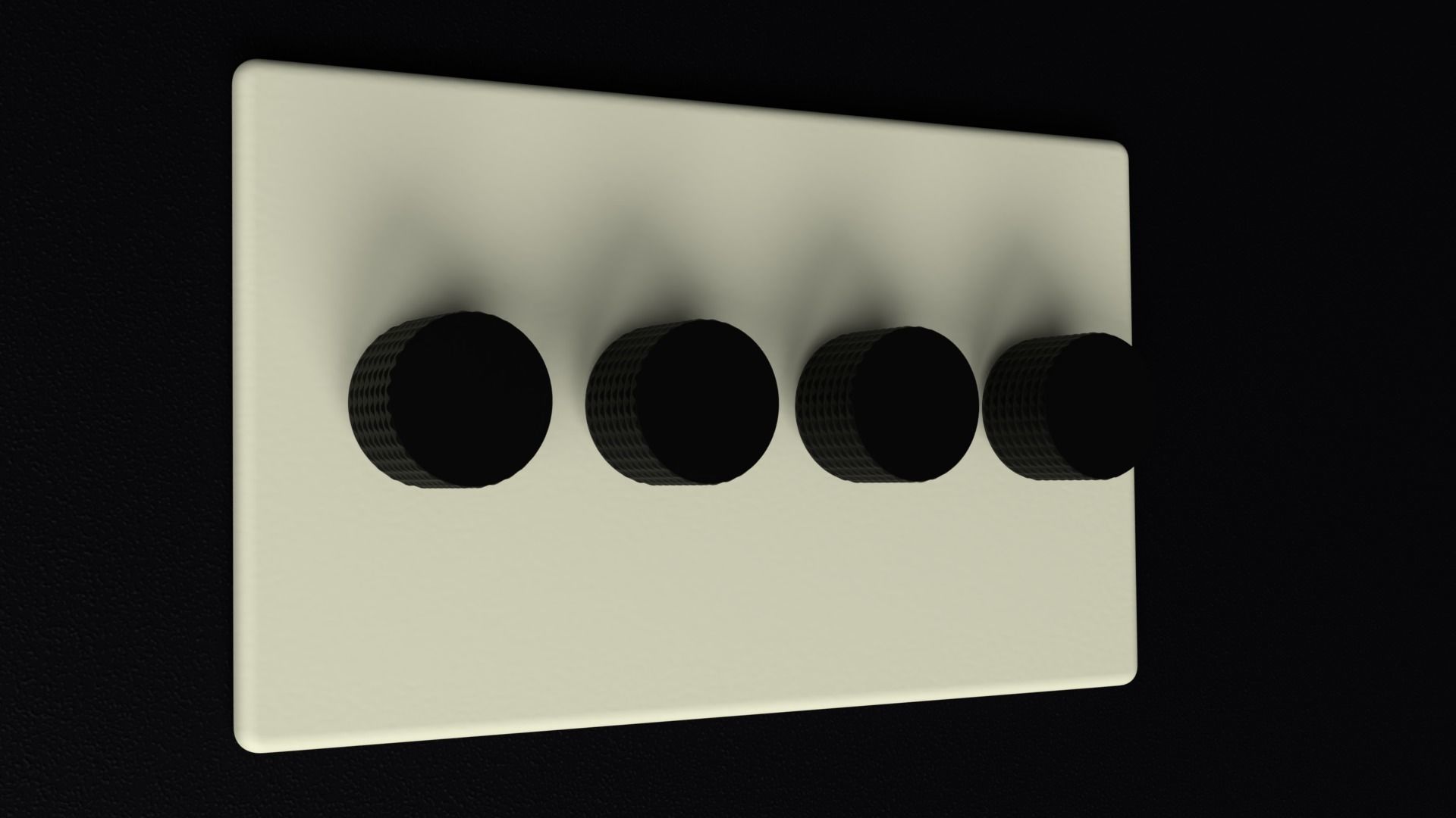 D and R Electrical Sockets or Outlets and Switches 3D model_3