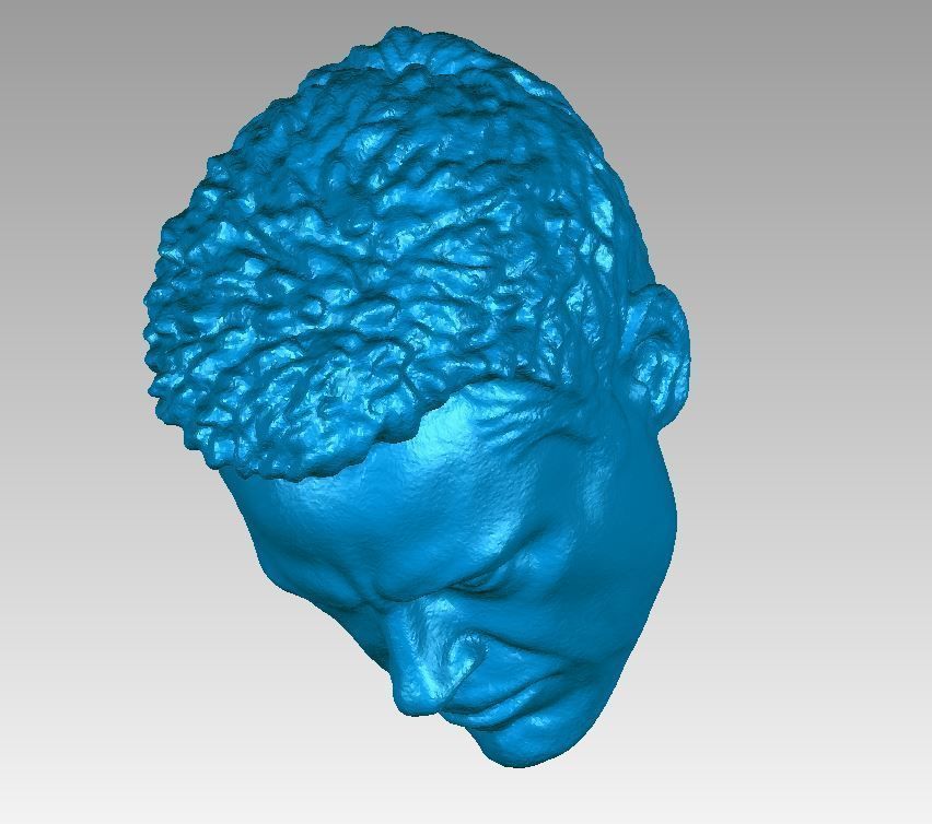 Tony Stark Ironman Head 3D Scan 3D print model_4