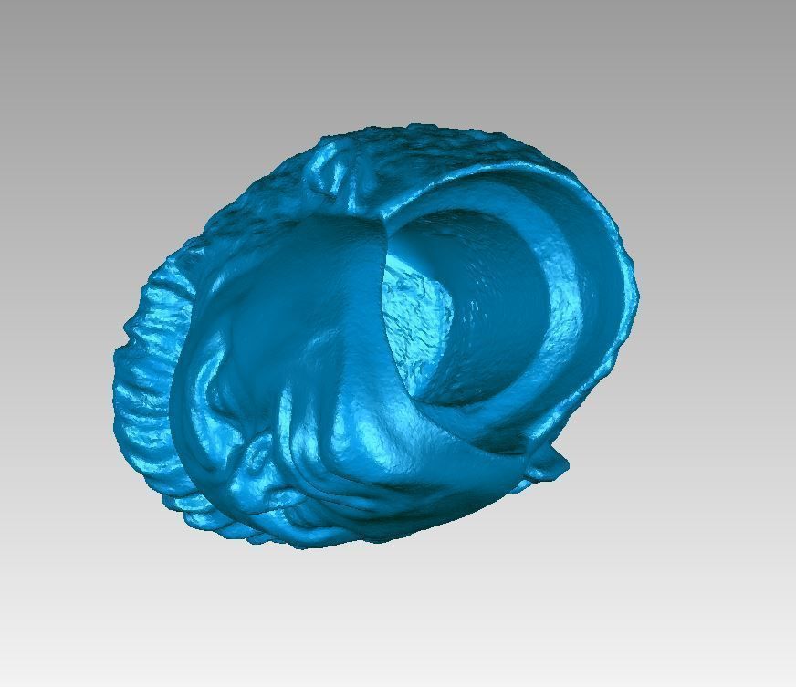 Tony Stark Ironman Head 3D Scan 3D print model_6