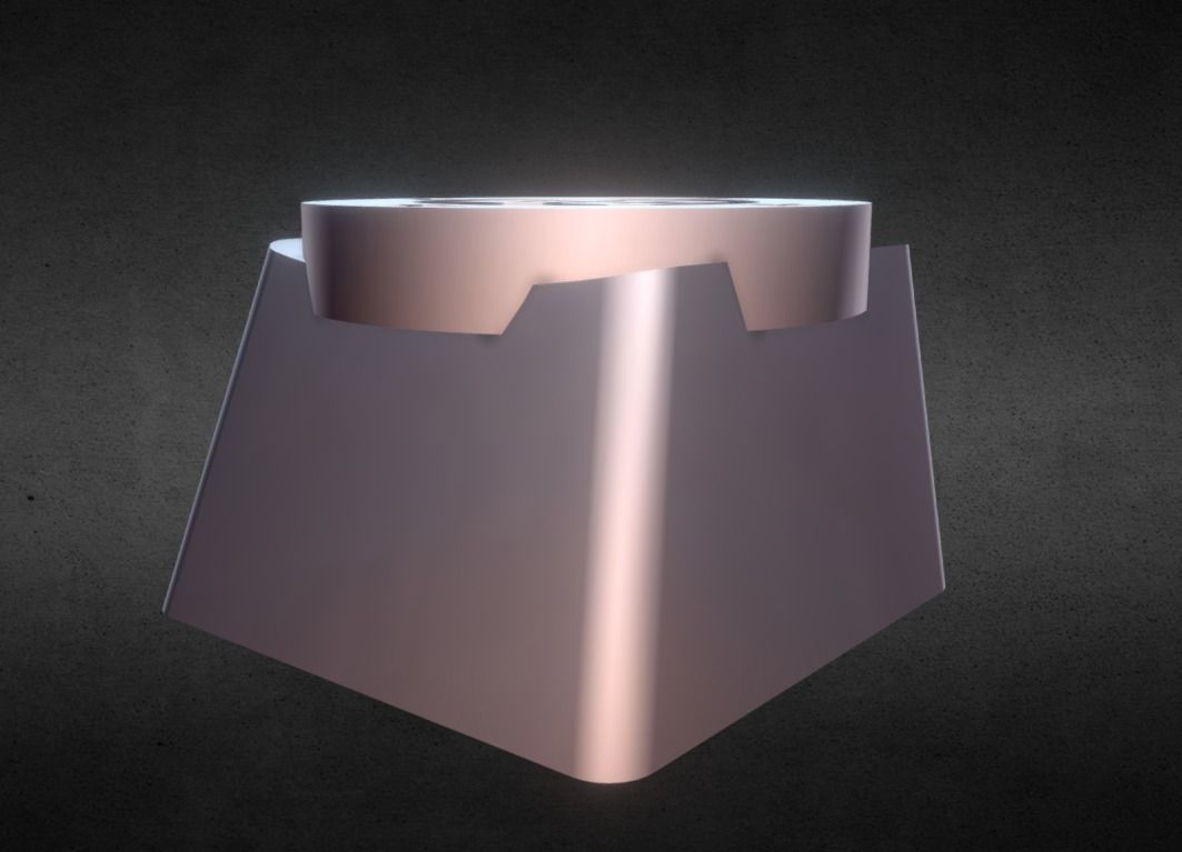 DC Bullet Keycap 3D print model_22