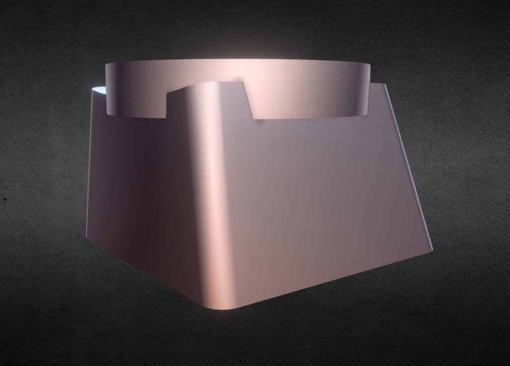 DC Bullet Keycap 3D print model_14