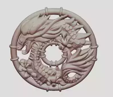 dragon decoration 3D print model
