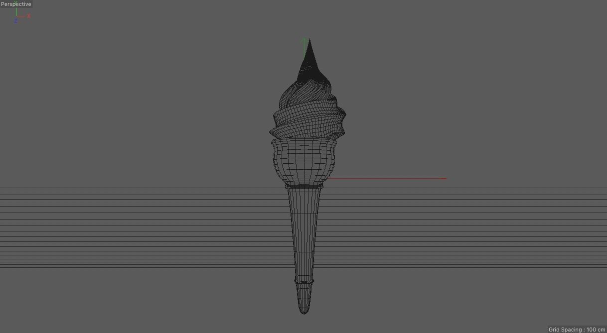 ice cream Free low-poly 3D model_6
